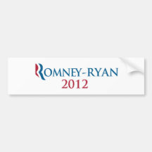 Romney/Ryan 2012 bumper sticker