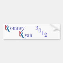 Romney Ryan 2012 Bumper Sticker