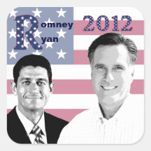 Romney Ryan 2012 election Sticker