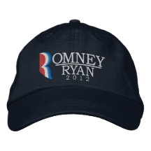 Romney/Ryan 2012 Letter R Embroidered Hat