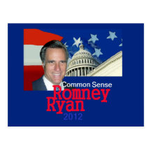 Romney Ryan Postcards