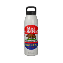 Romney Ryan Reusable Water Bottle