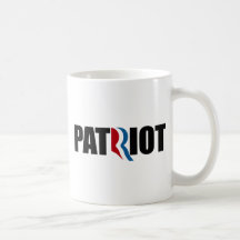 ROMNEY STANDS FOR PATRIOT.png Coffee Mugs