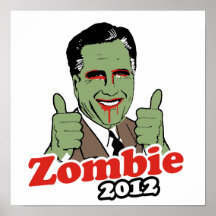 Romney Zombie 2012.png Posters
