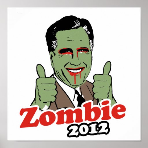 Romney Zombie 2012.png Posters