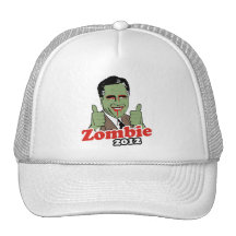 Romney Zombie 2012.png Trucker Hats