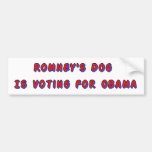 Romney's Dog Bumper Stickers
