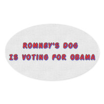 Romney's Dog Sticker