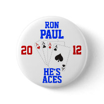Ron Paul 2012 Aces Pins
