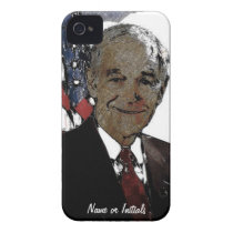 RON PAUL 2012 - Artsy Style Drawing Iphone 4 Case