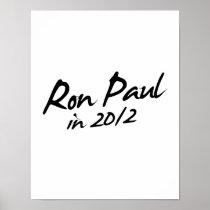 RON PAUL 2012 Autograph