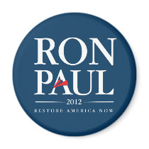 Ron Paul 2012 (Blue) Refrigerator Magnets