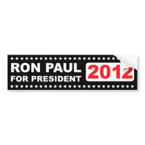 Ron Paul 2012 Bumper Sticker
