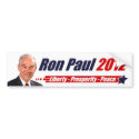 Ron Paul 2012 Bumper Sticker bumper stickers