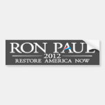 Ron Paul 2012 Bumper Sticker