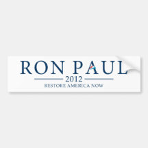 Ron Paul 2012 Bumper Sticker