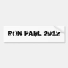 Ron Paul 2012 bumper stickers