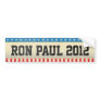 Ron Paul 2012 Bumpersticker