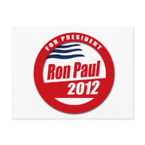 Ron Paul 2012 button Postcard