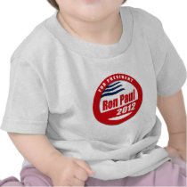 Ron Paul 2012 button Tshirt
