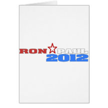 Ron Paul 2012 Card