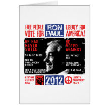 Ron Paul 2012 Cards