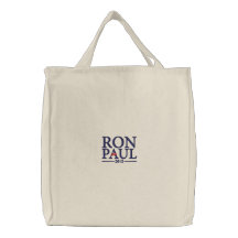 Ron Paul 2012 Embroidered Bag