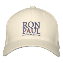 Ron Paul 2012 Embroidered Hat