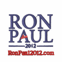 Ron Paul 2012 Embroidered Tops Embroidered Polo Shirt