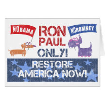 Ron Paul 2012 Greeting Card
