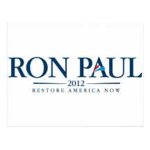 Ron Paul 2012 Post Cards