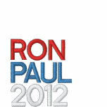 RON PAUL 2012 Sexy Women's Long Sleeve Shirt embroidered shirts