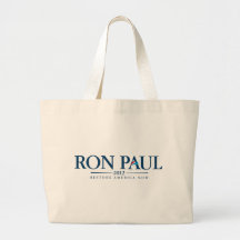 Ron Paul 2012 Tote Bag