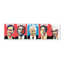 Ron Paul Anti-War Bumper Sticker