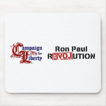 Ron Paul Campaign For Liberty Revolution Mousepads