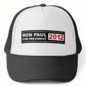 Ron PAul for President 2012 hats