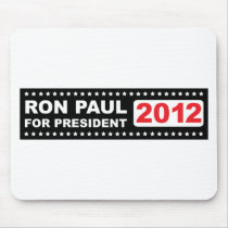 Ron PAul for President 2012 Mousepads