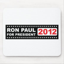 Ron PAul for President 2012 Mousepads