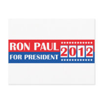 Ron Paul for President 2012 Post Cards