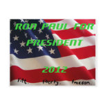 Ron Paul for President 2012 Postcards