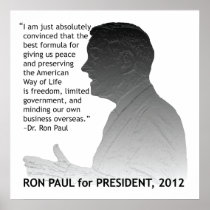Ron Paul for President of the USA Posters