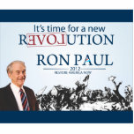 Ron Paul for President photo sculptures