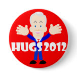 Ron Paul hugs 2012 Buttons