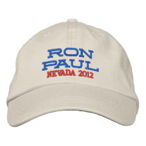 RON PAUL NEVADA 2012 Unisex Basic Adjustable Cap Embroidered Baseball Cap