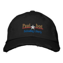 Ron Paul "Paulbot" - Defending Liberty Embroidered Hats