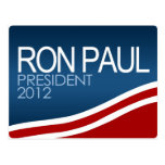 Ron Paul President 2012 postcards