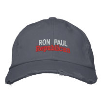 RON PAUL REPUBLICAN Embroidered Cap Embroidered Baseball Cap
