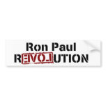 Ron Paul Revolution Bumper Sticker bumper stickers