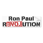 Ron Paul Revolution Bumper Sticker bumper stickers