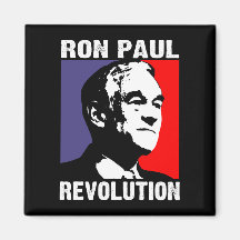 Ron Paul Revolution Fridge Magnet